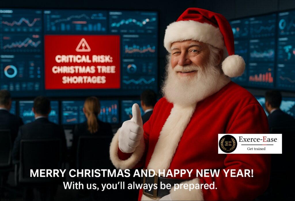 Season’s greetings image for 2026 – Exerce-Ease crisis management software